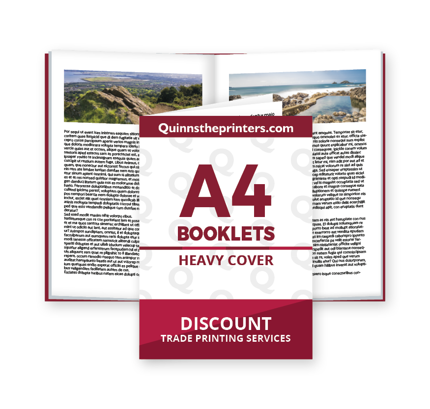 A4 Booklets Heavy Cover Printing